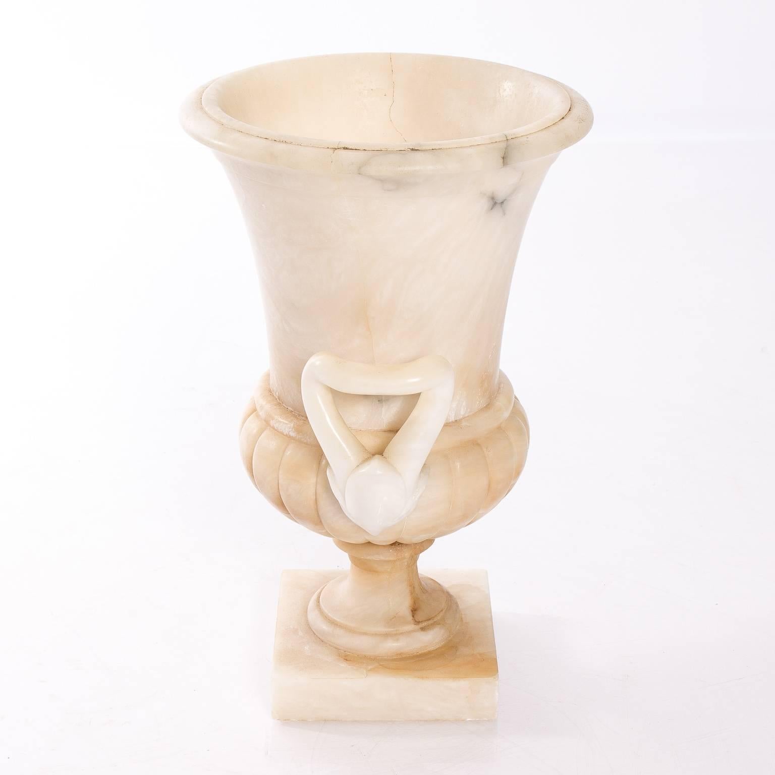 Neoclassical Alabaster Vase 4