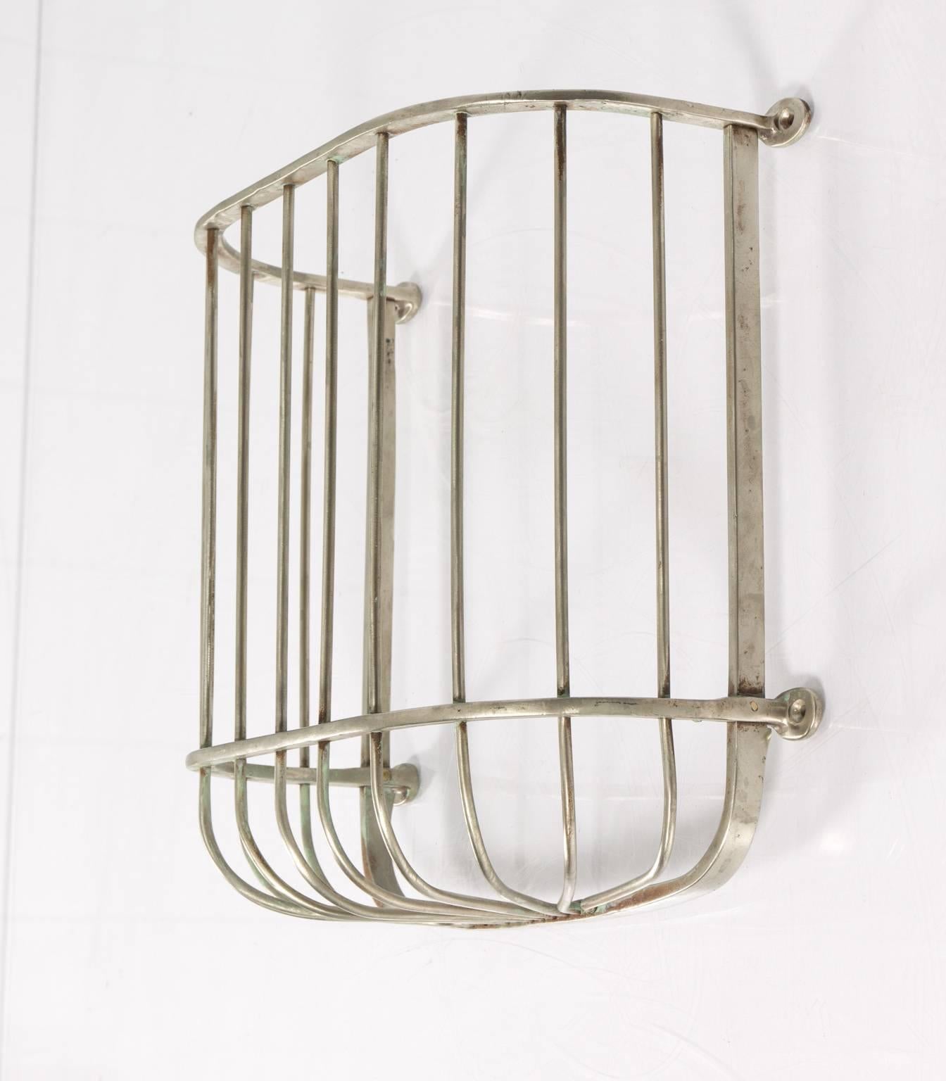 Moule Métal Towel Basket In Good Condition In Stamford, CT