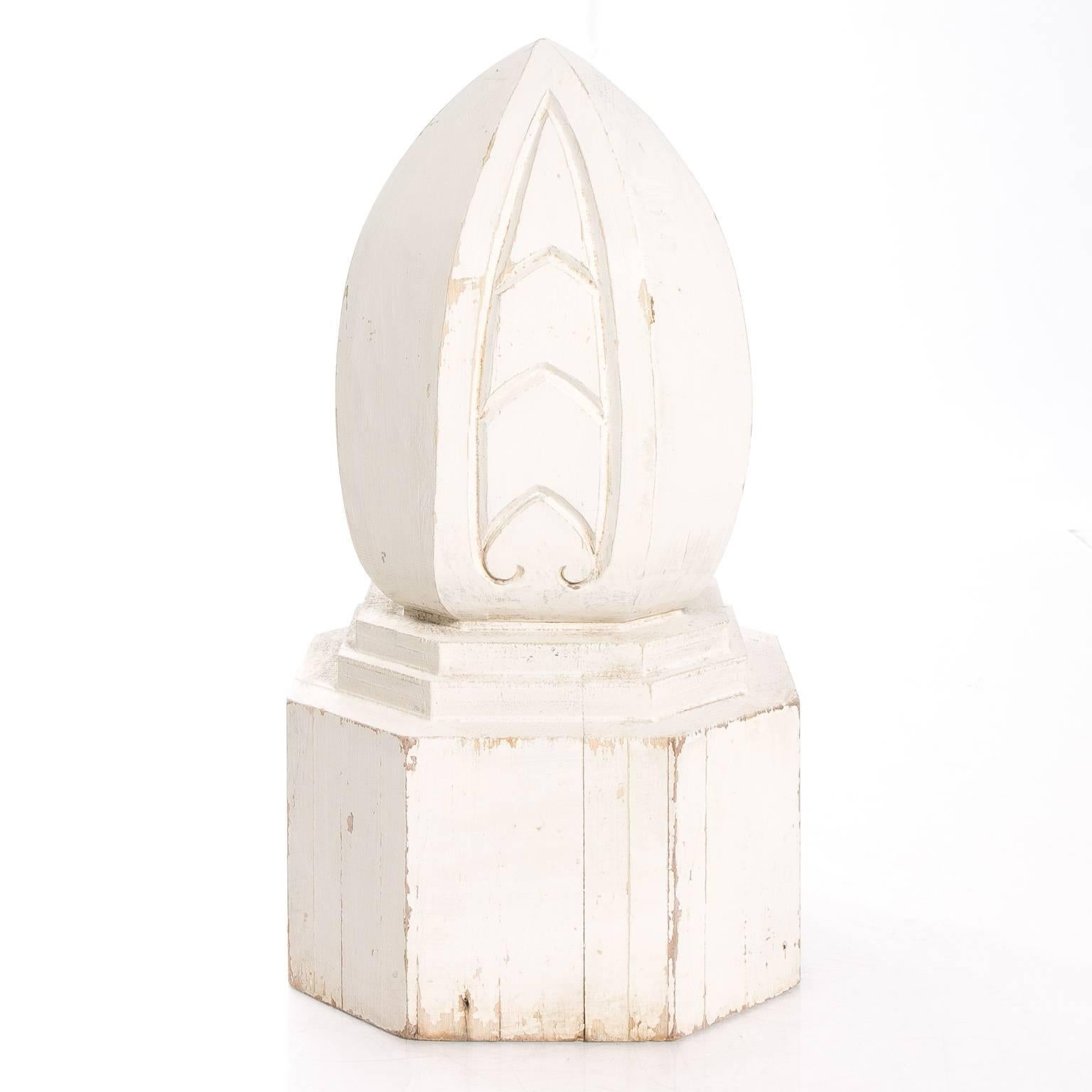 Painted Four 1920s Art Deco Finials For Sale