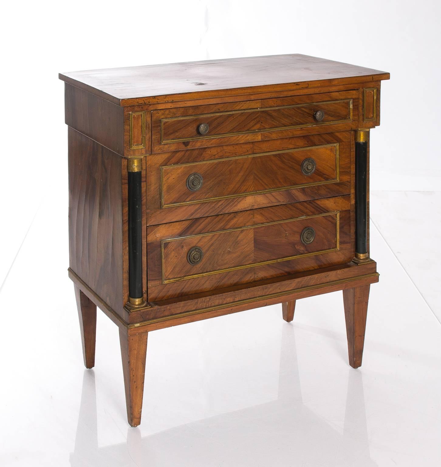 20th Century 1920s Biedermeier Style Chest of Drawers