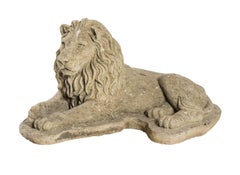 Pair of English Garden Lions
