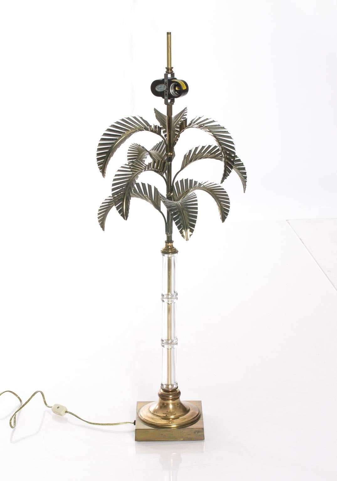 Mid-Century Modern Chapman Palm Tree Lamp 1