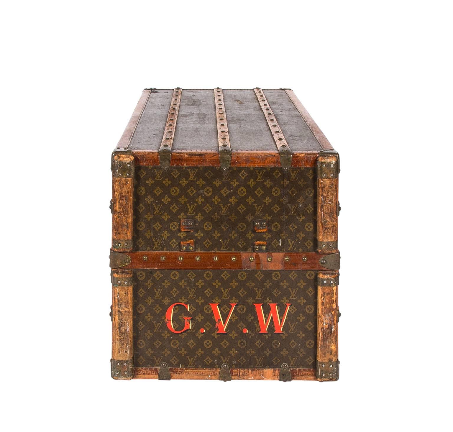 Louis Vuitton Steamship Trunk 4