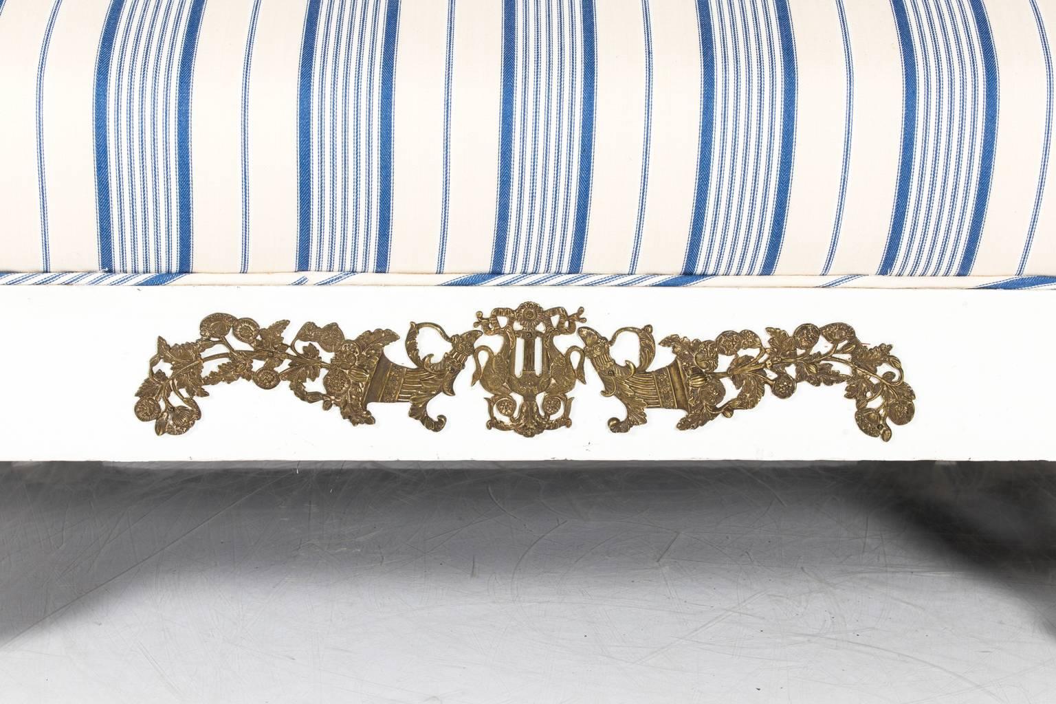 French Empire Style Recamier 1