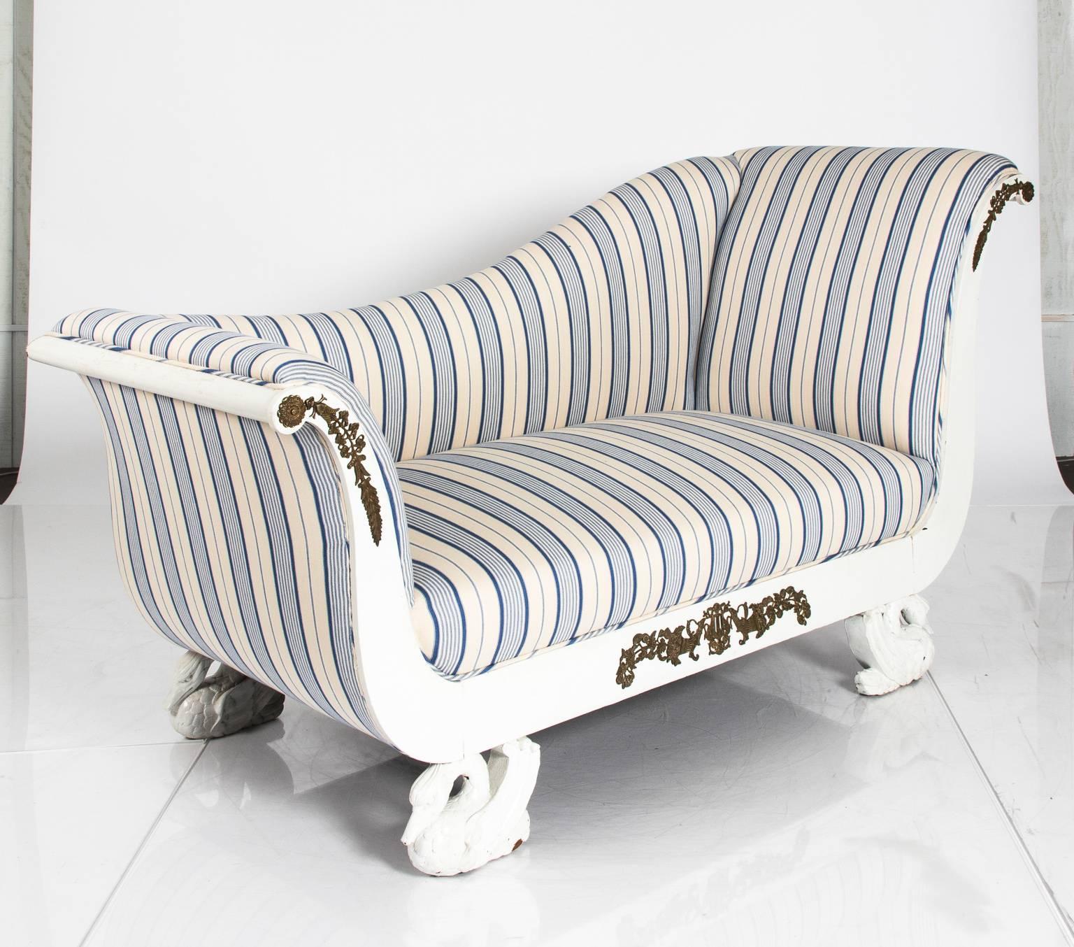 French Empire Style Recamier 2