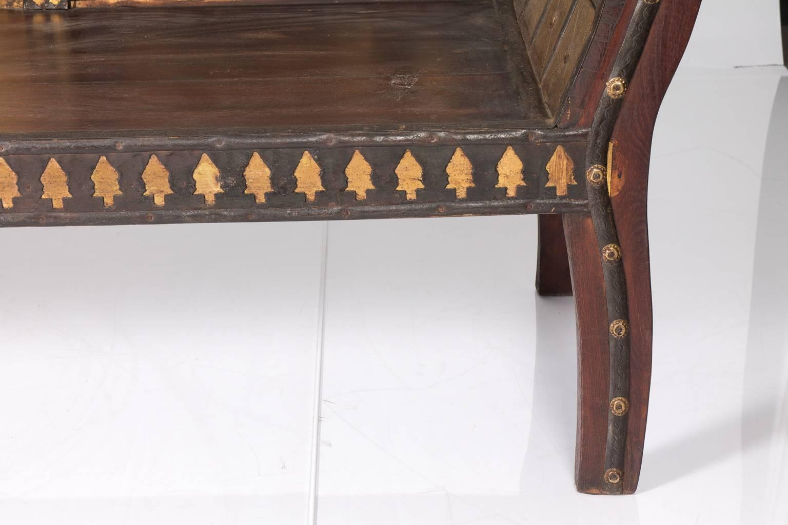 20th Century Anglo-Indian Bench 