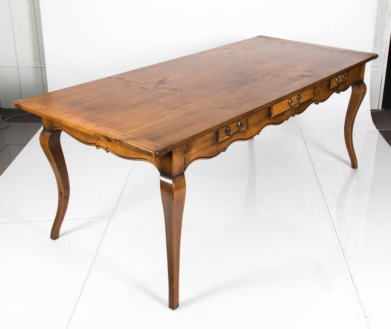 Wood French Style Work Table