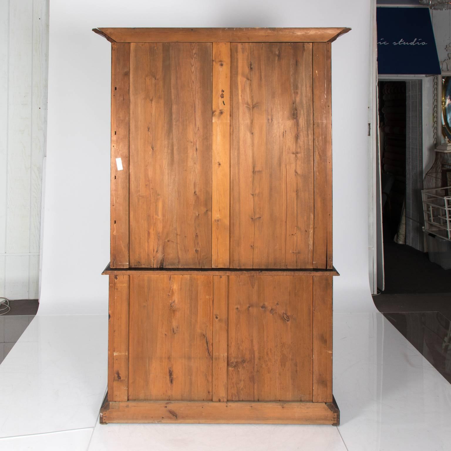Oak Late 19th Century, Ebonized Bookcase