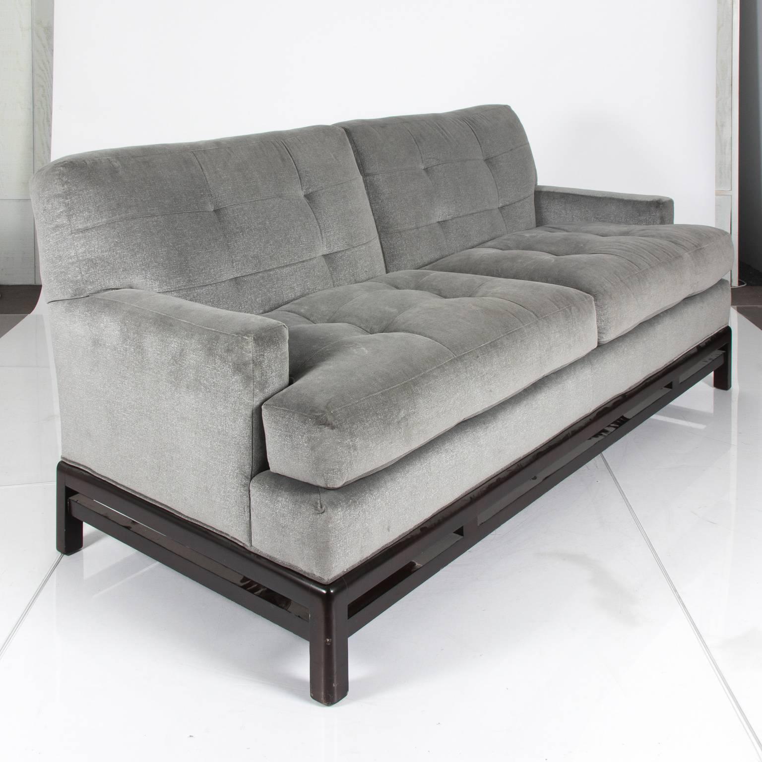 Ebonized Pearson Contemporary Custom Sofa
