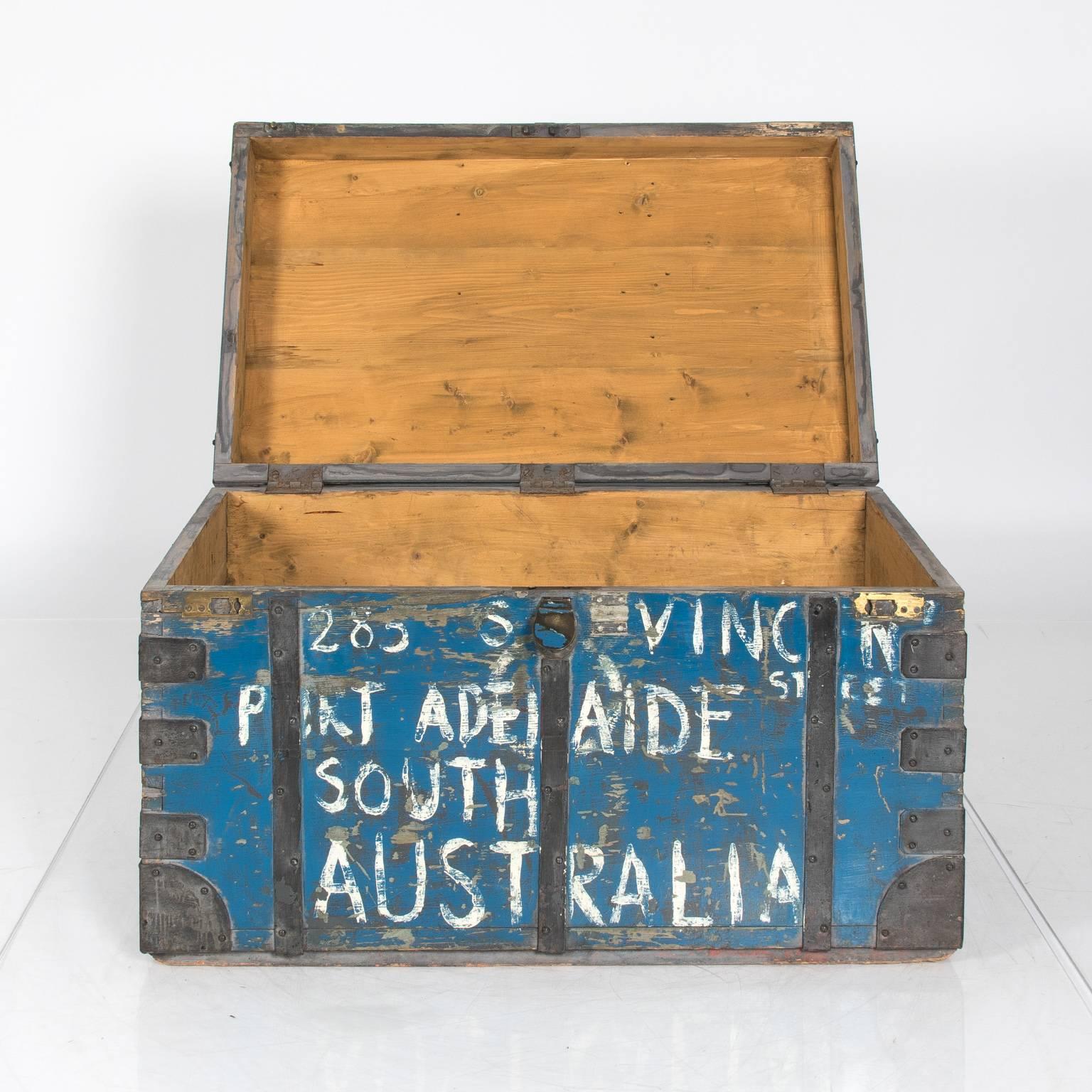 antique steamer trunk australia