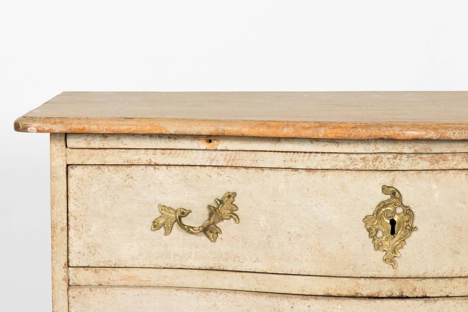 19th Century Swedish Rococo Style Commode