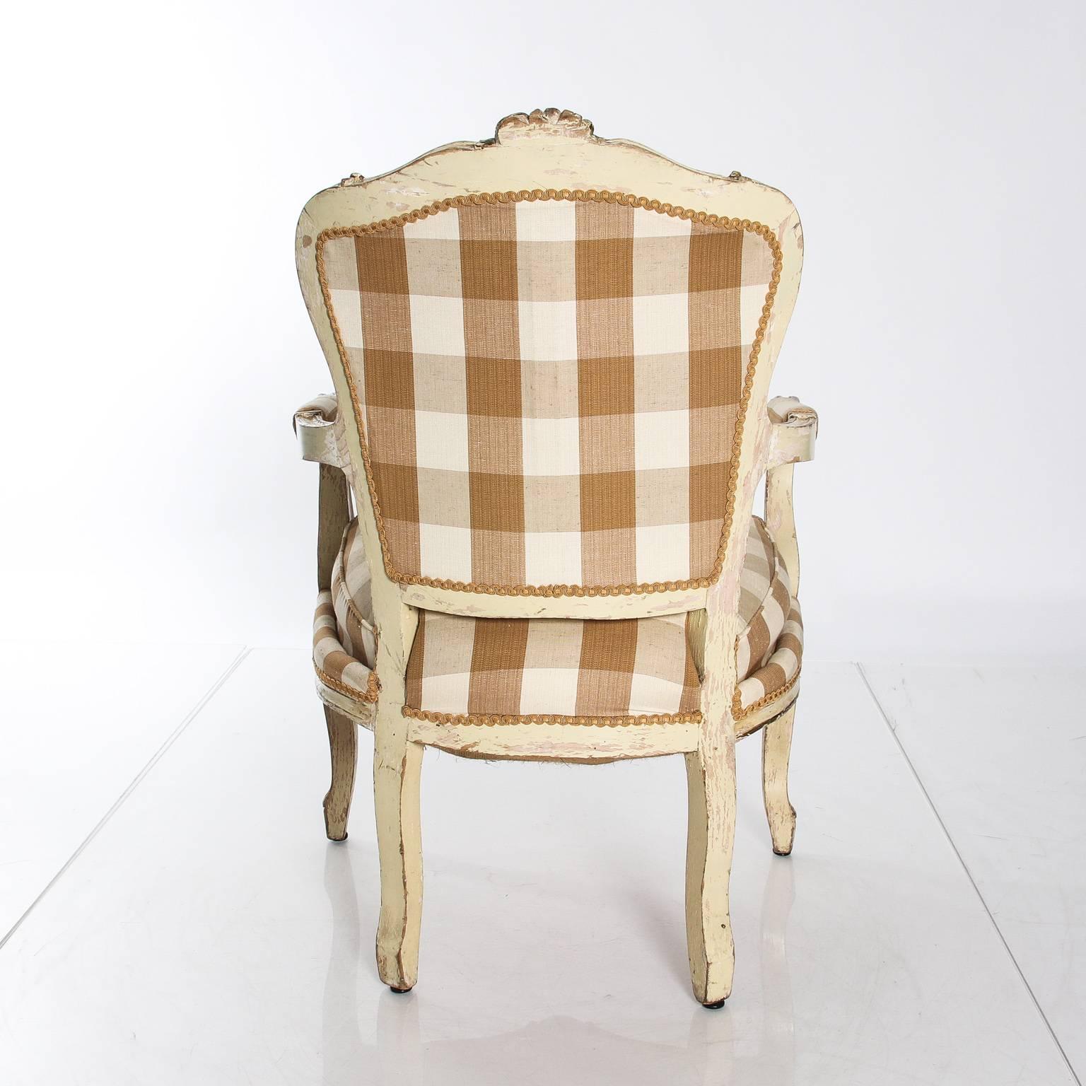 Louis XVI Open Armchairs For Sale 2