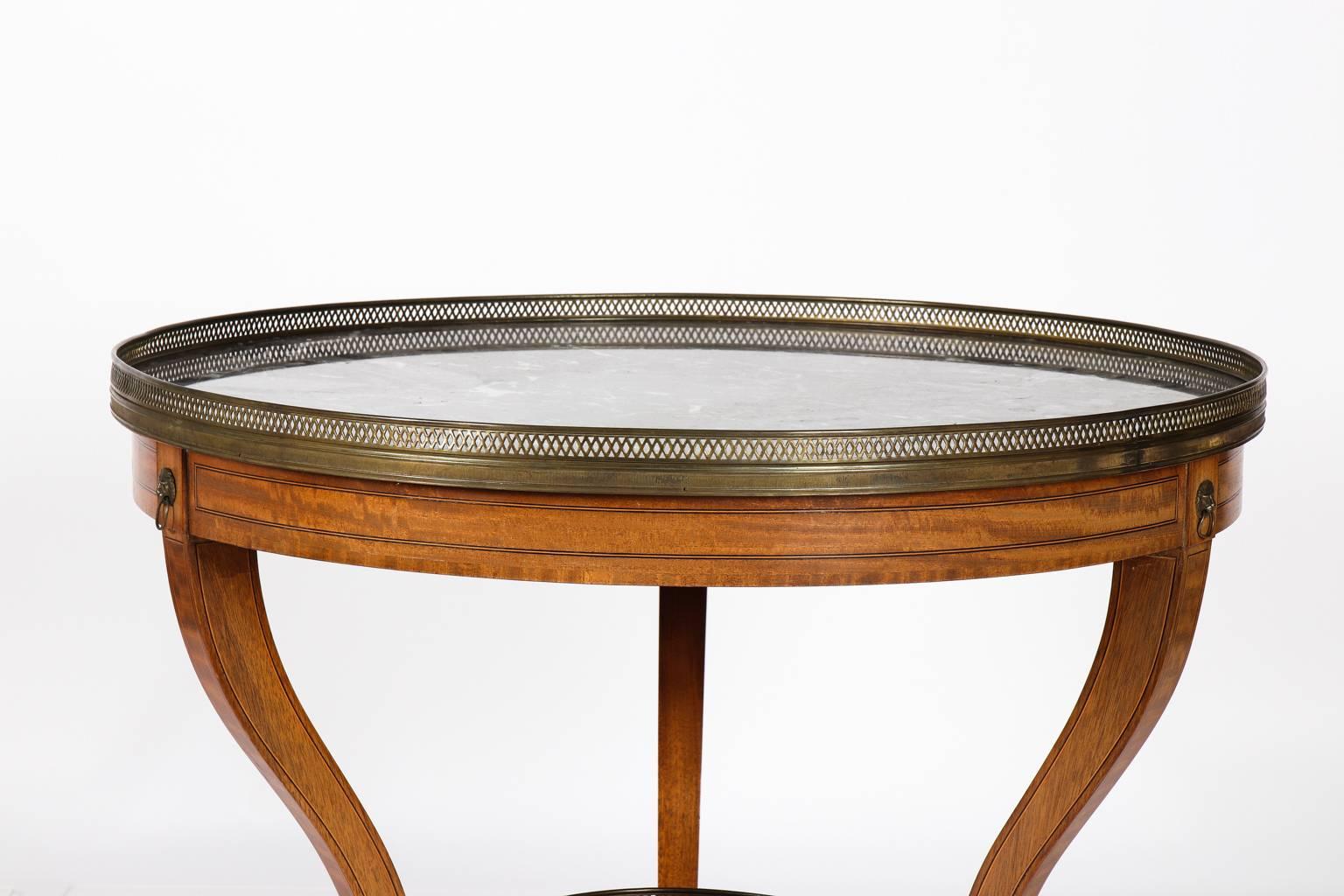 Regency Style Bouillotte Table For Sale 2