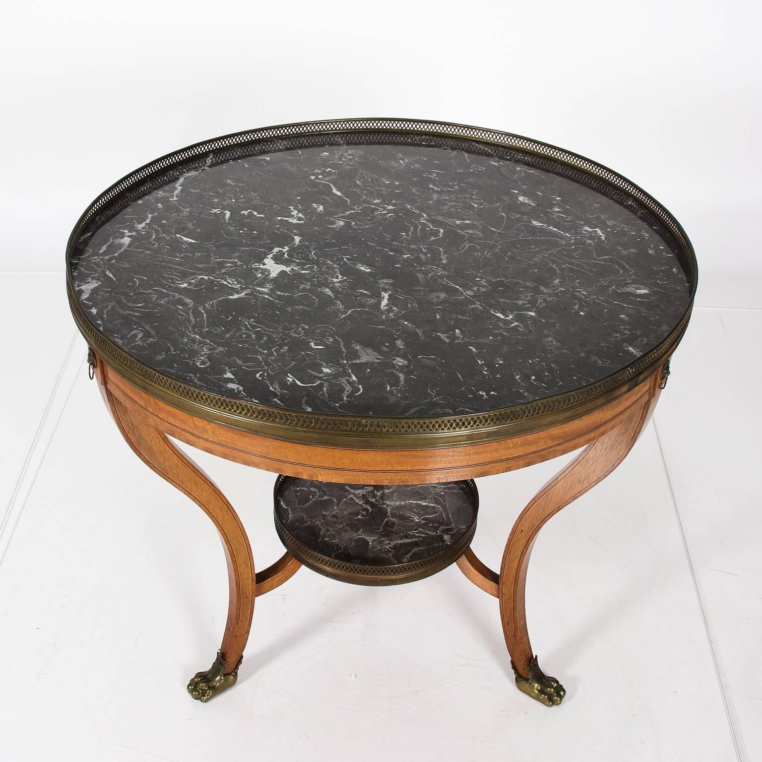Regency Style Bouillotte Table For Sale 3