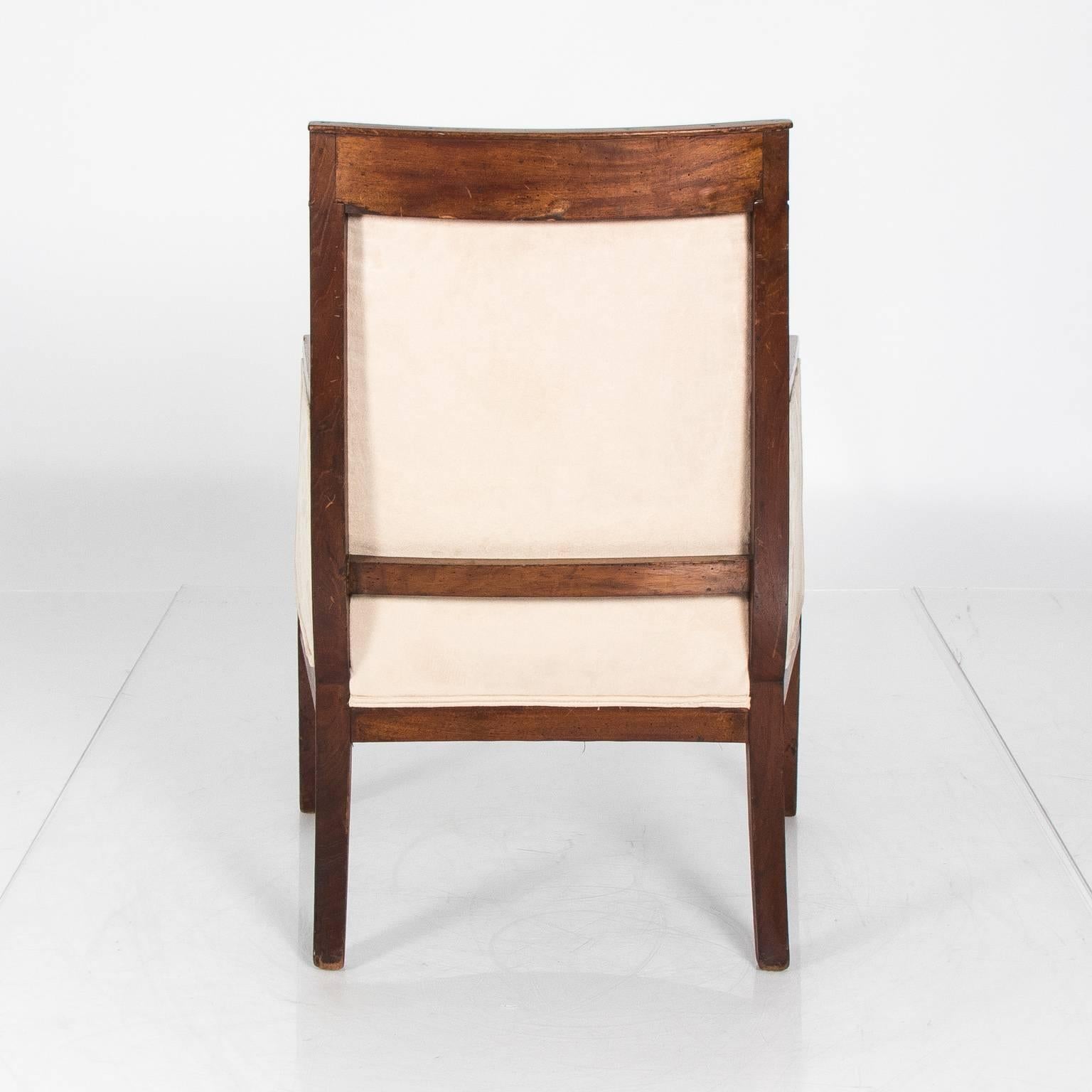 Wood French Bergere Chair
