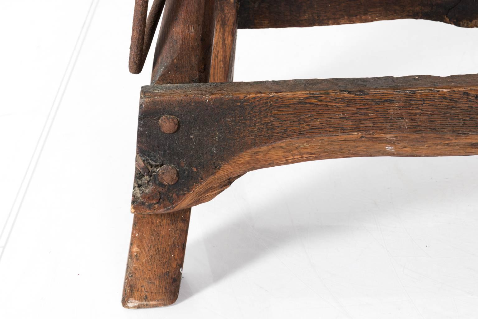 Wood 18th Century Tanner Bench