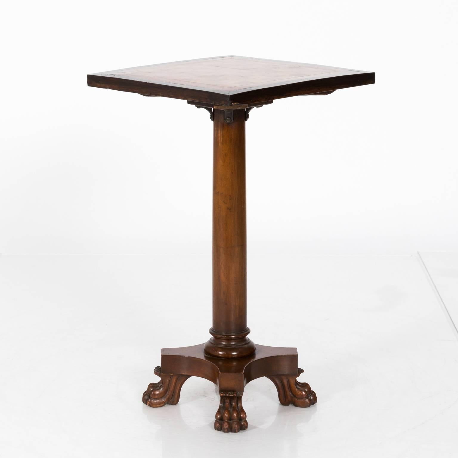 Checkerboard Pedestal Table 1