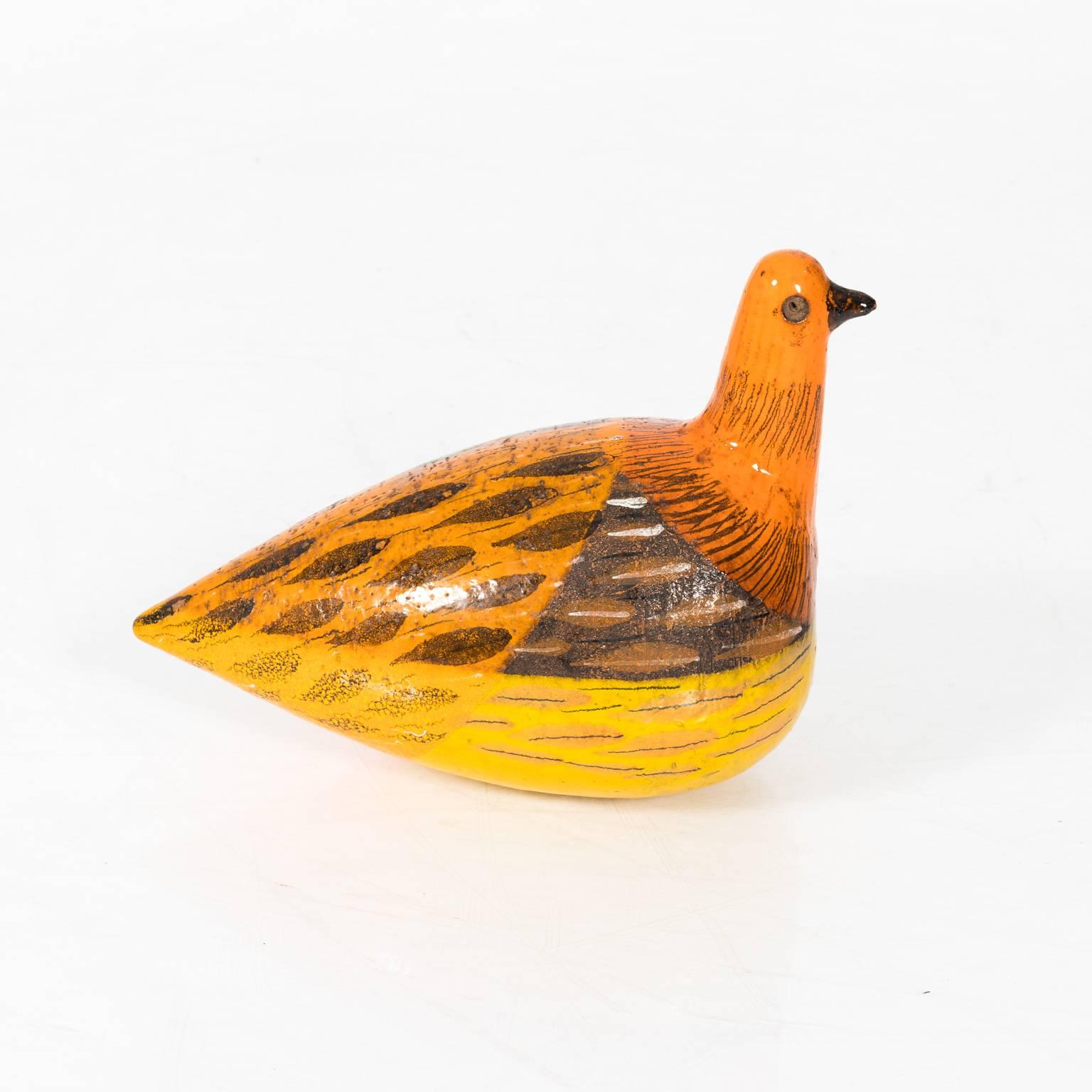 Ceramic Bird by Alvino Bagni for Bitossi In Good Condition For Sale In Stamford, CT