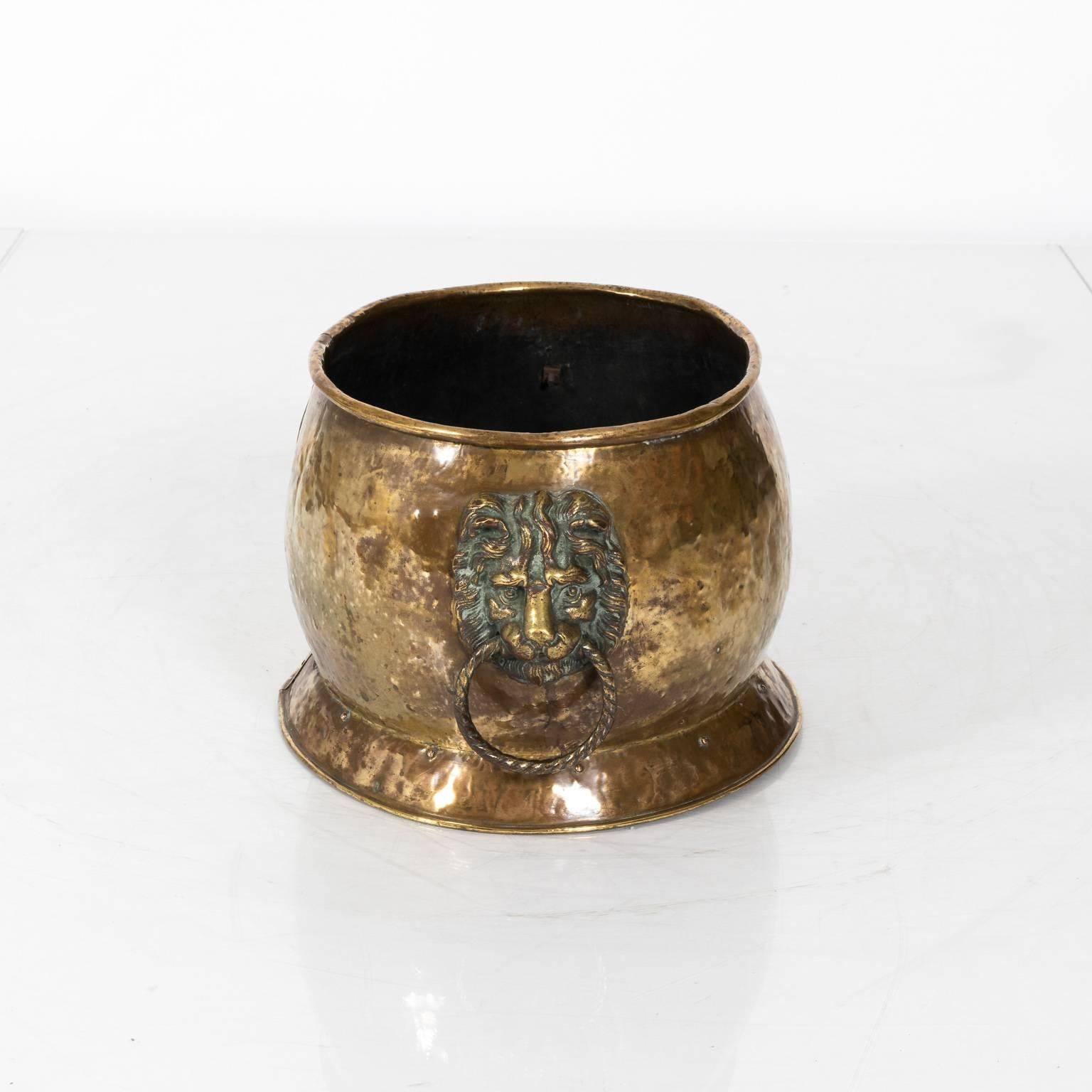 18th Century and Earlier 18th Century Brass Wine Cooler For Sale