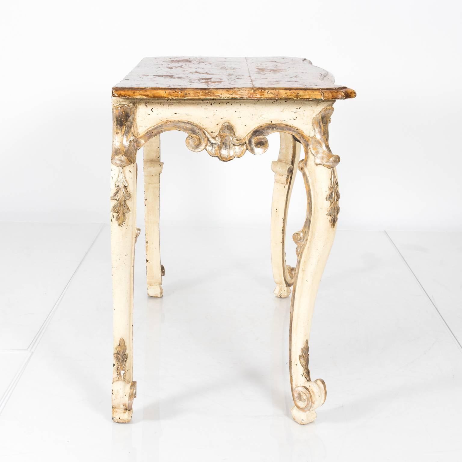 18th Century Italian Console Table For Sale 2