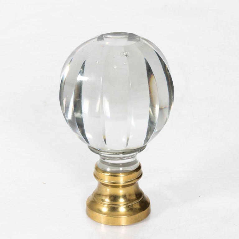 English Crystal Finials at 1stdibs