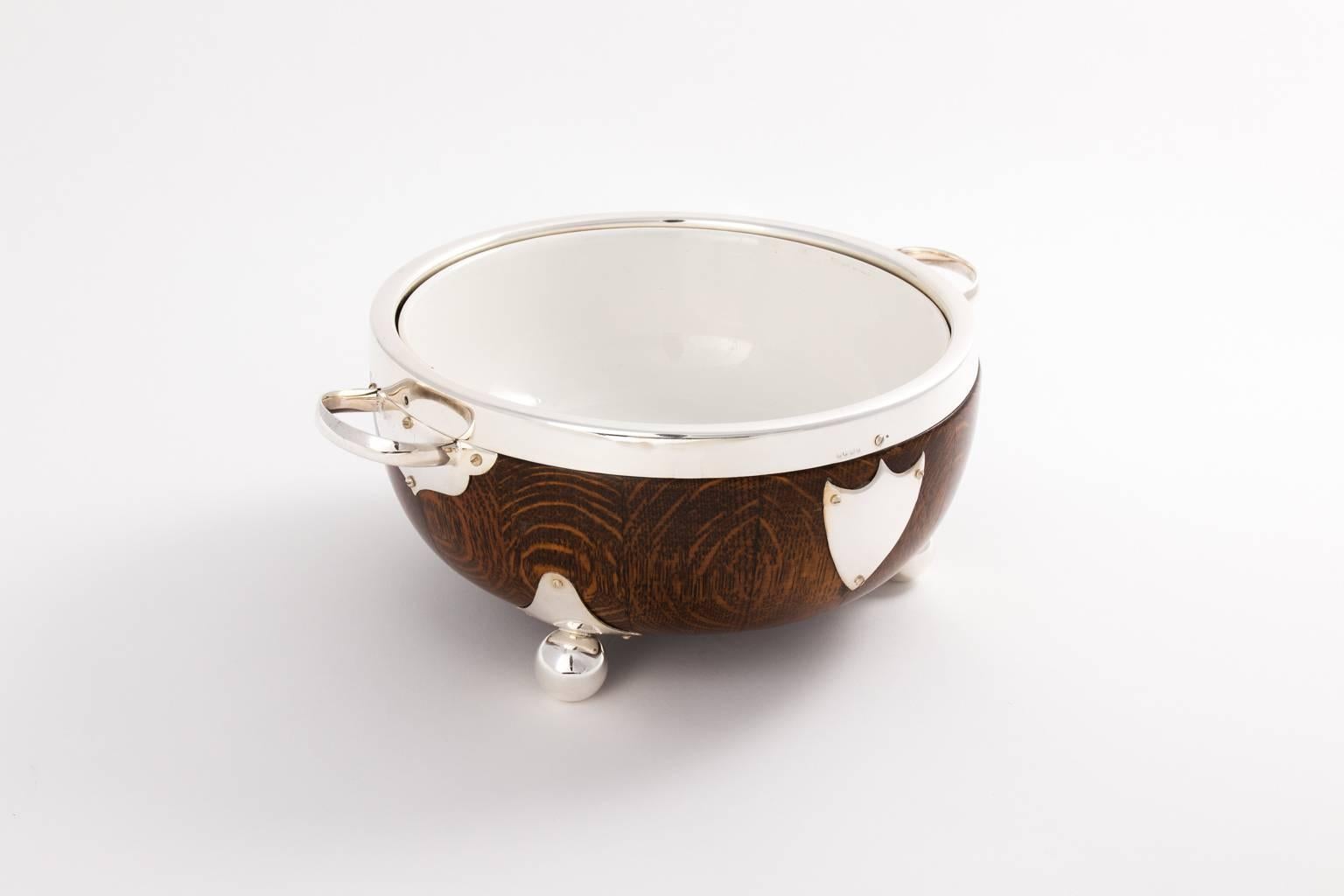 Edwardian Serving Bowl with Servers For Sale 4