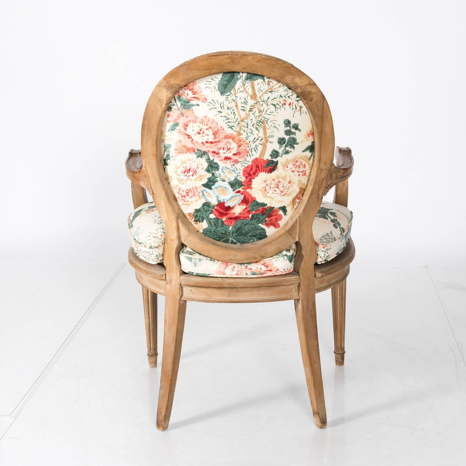 French Upholstered Armchair  2