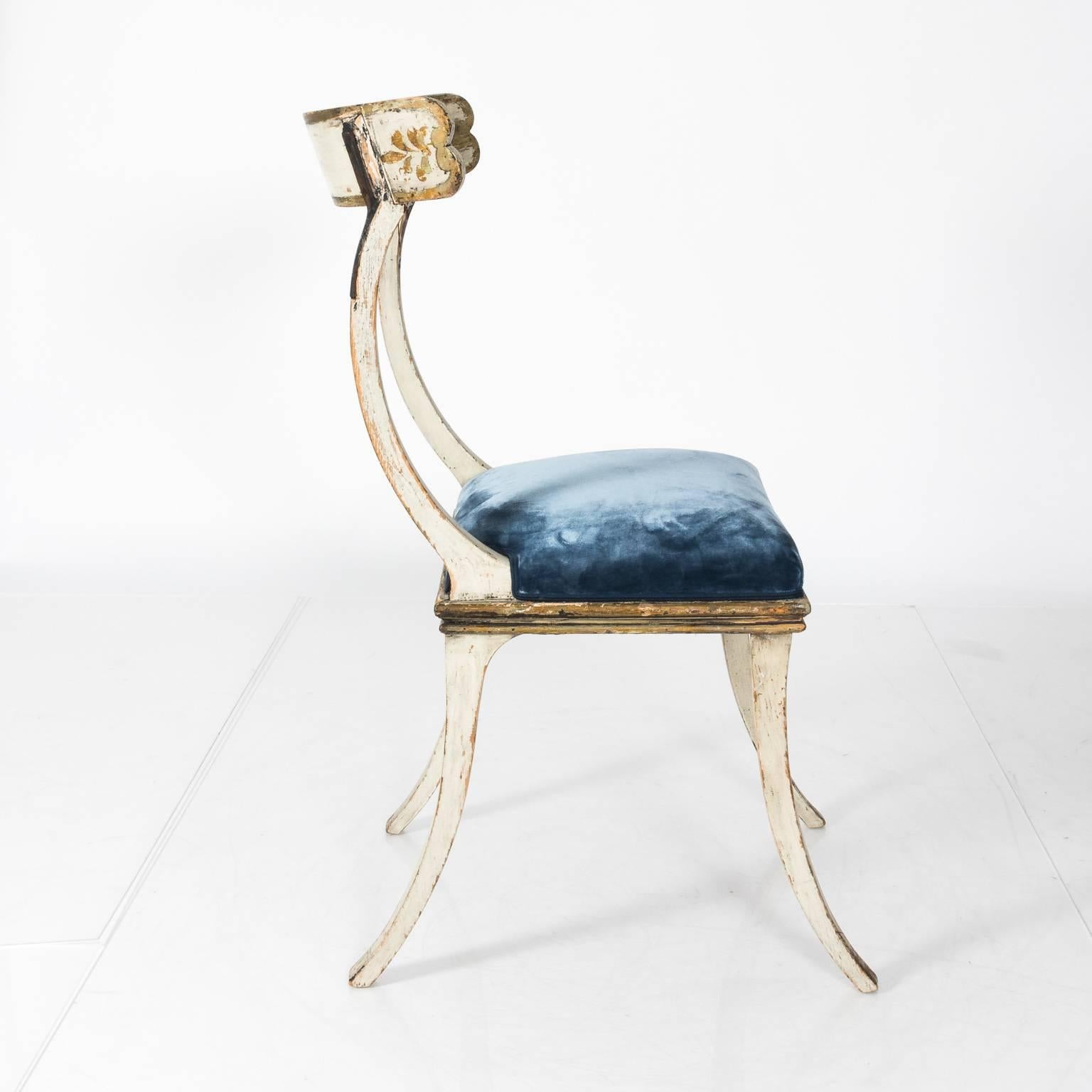 19th Century Pair of 19th century Swedish Klismos Chairs