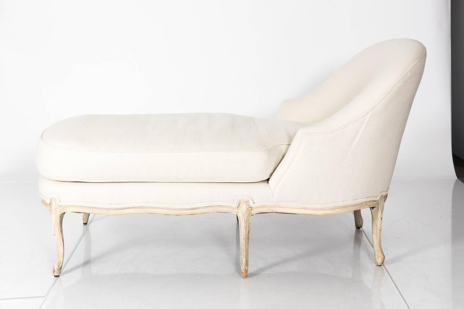 20th Century Louis XV Style Chaise Longue  