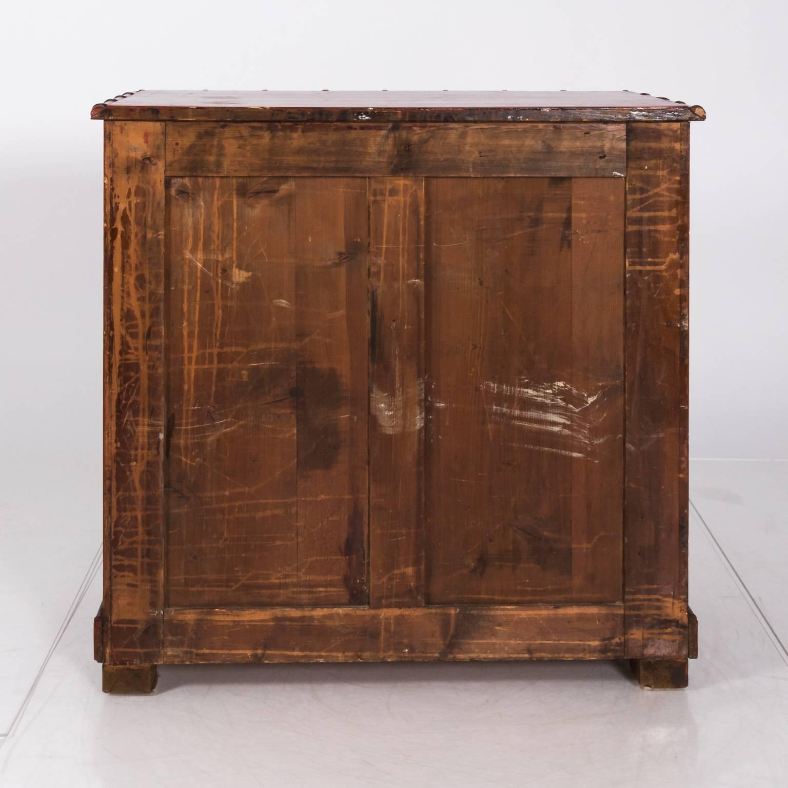 19th Century Bamboo Chest of Drawers In Good Condition In Stamford, CT