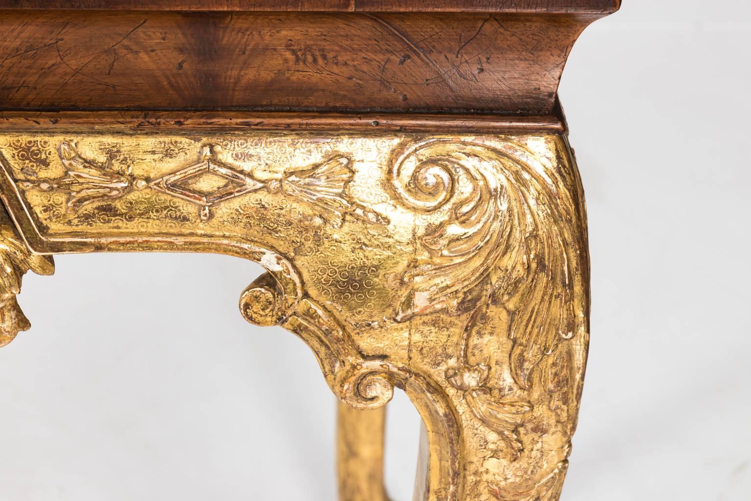 English Console Table, circa 1840 In Good Condition In Stamford, CT