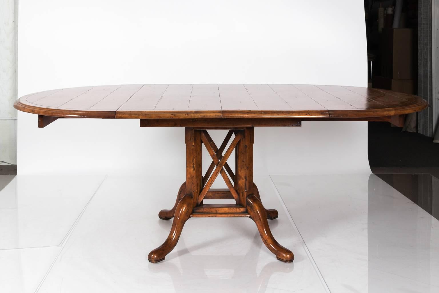 Alderwood Dining Table by Bausman & Co. In Excellent Condition In Stamford, CT