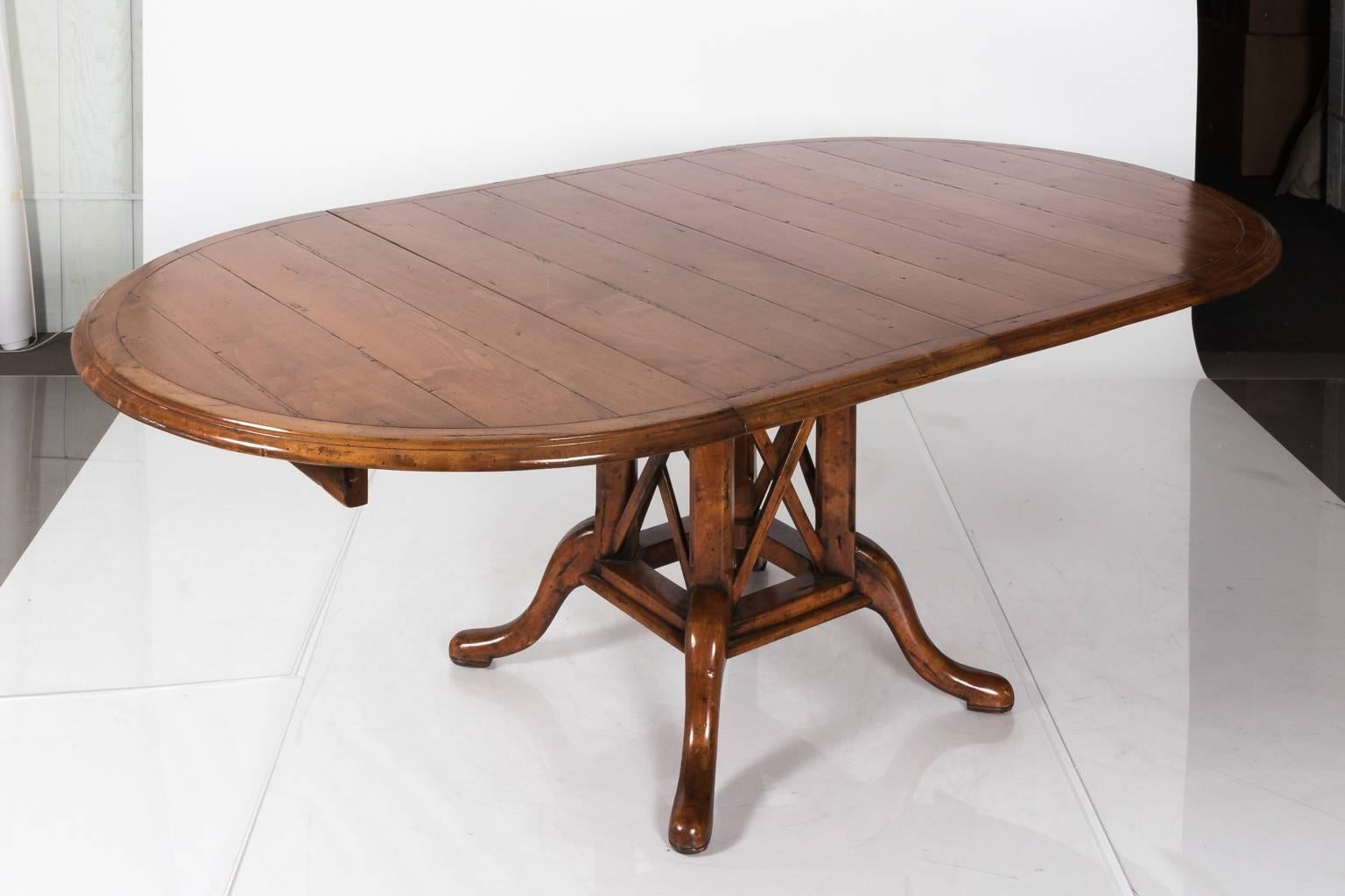 Wood Alderwood Dining Table by Bausman & Co.