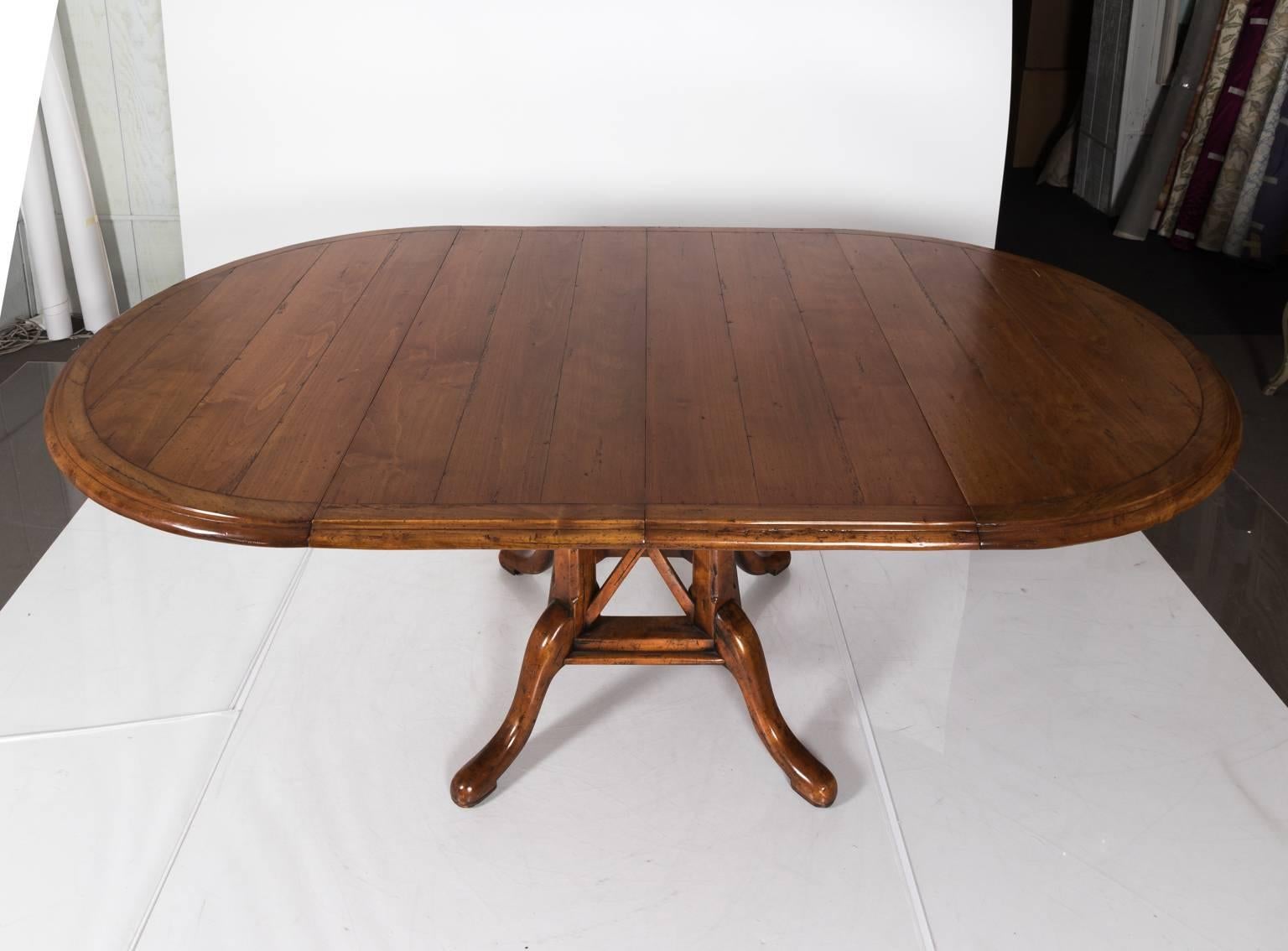 20th Century Alderwood Dining Table by Bausman & Co.