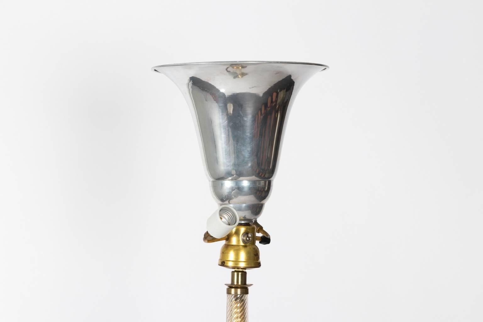Venetian Glass Floor Lamp 1