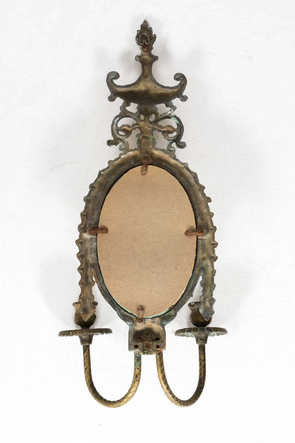 Pair of 19th Century Neoclassical Sconces For Sale 5