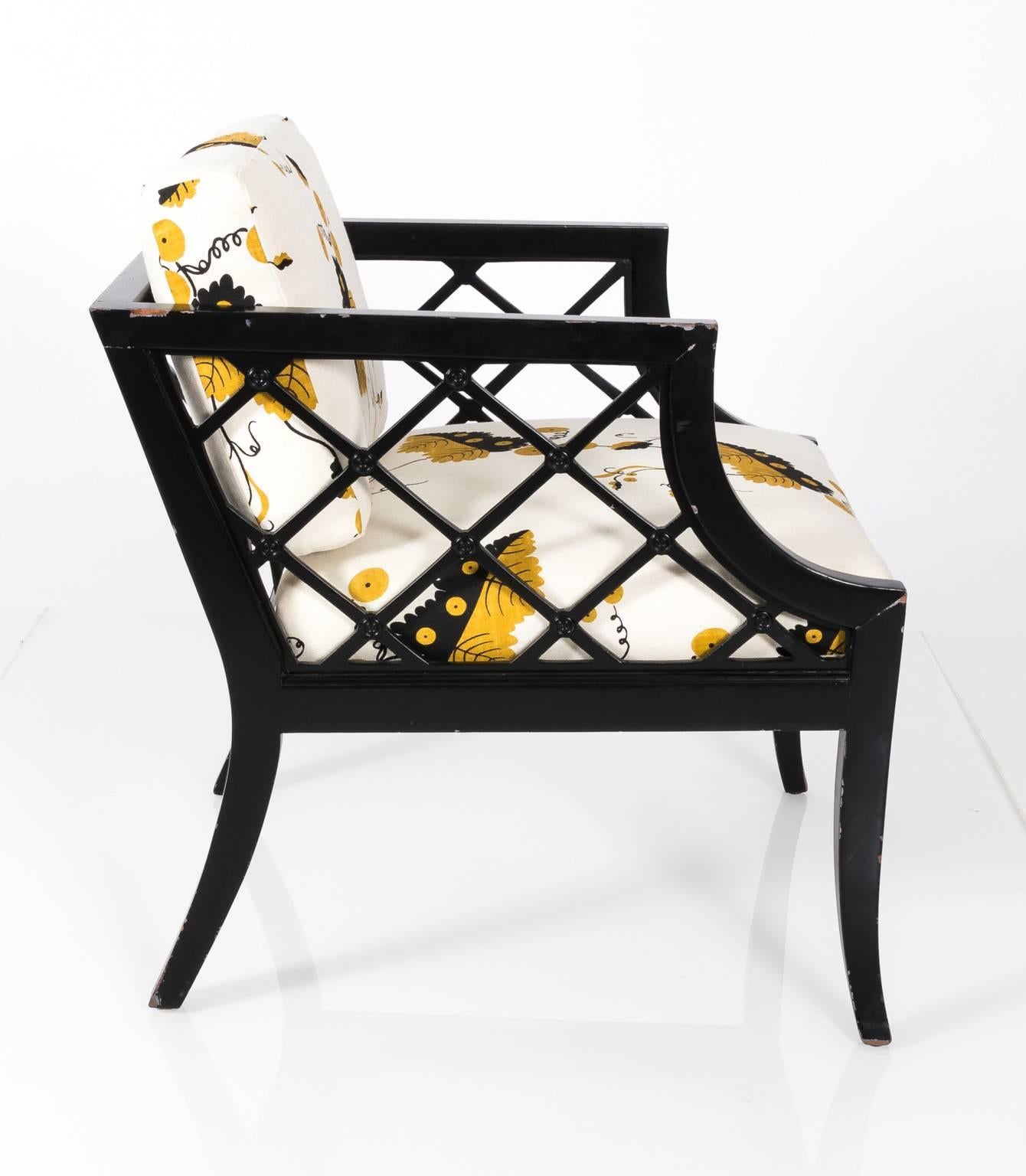 Mid-20th Century Chinoiserie Style Armchairs 3