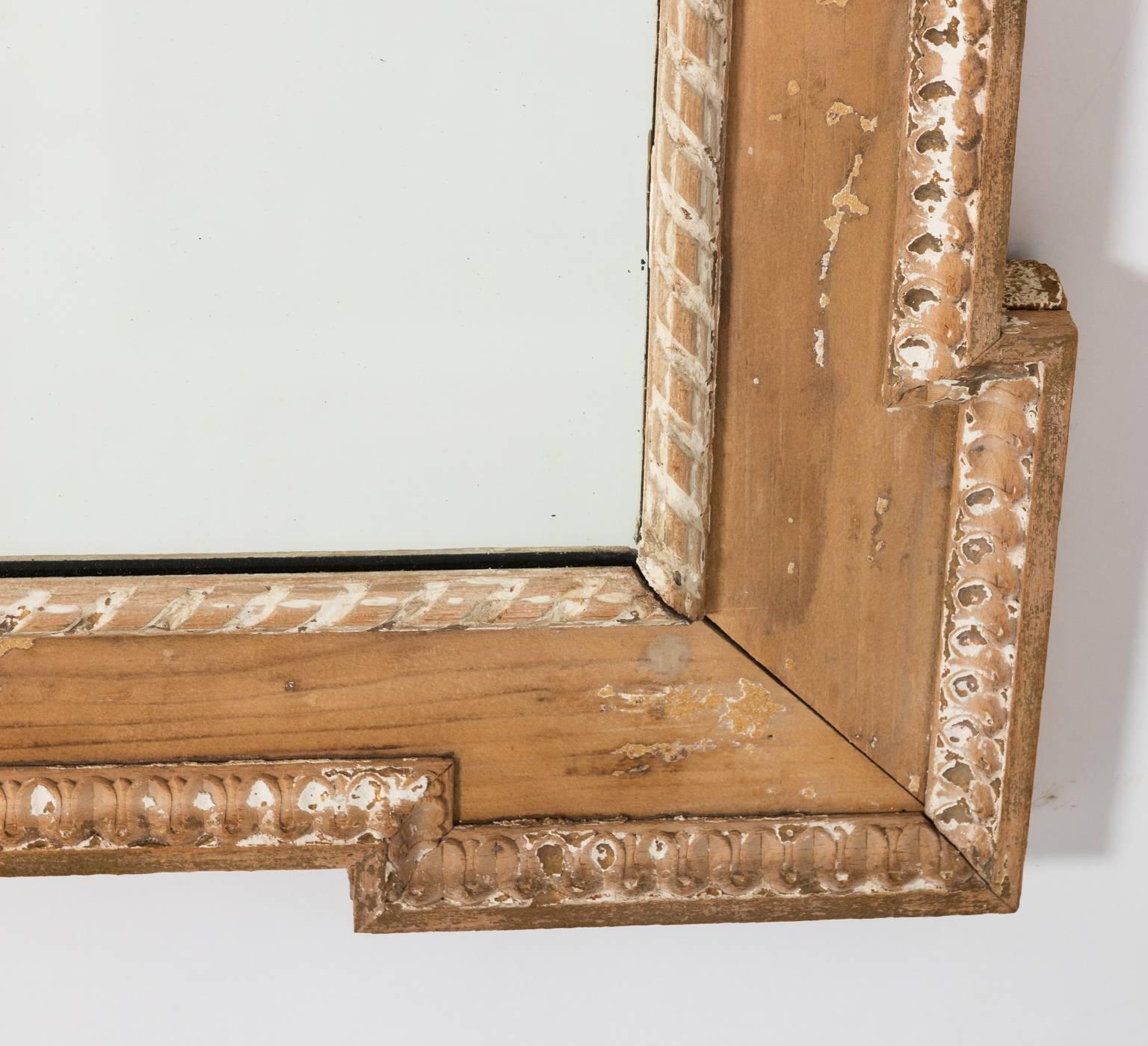 Pair of Pine Mirrors with Dog Ear Corners 1