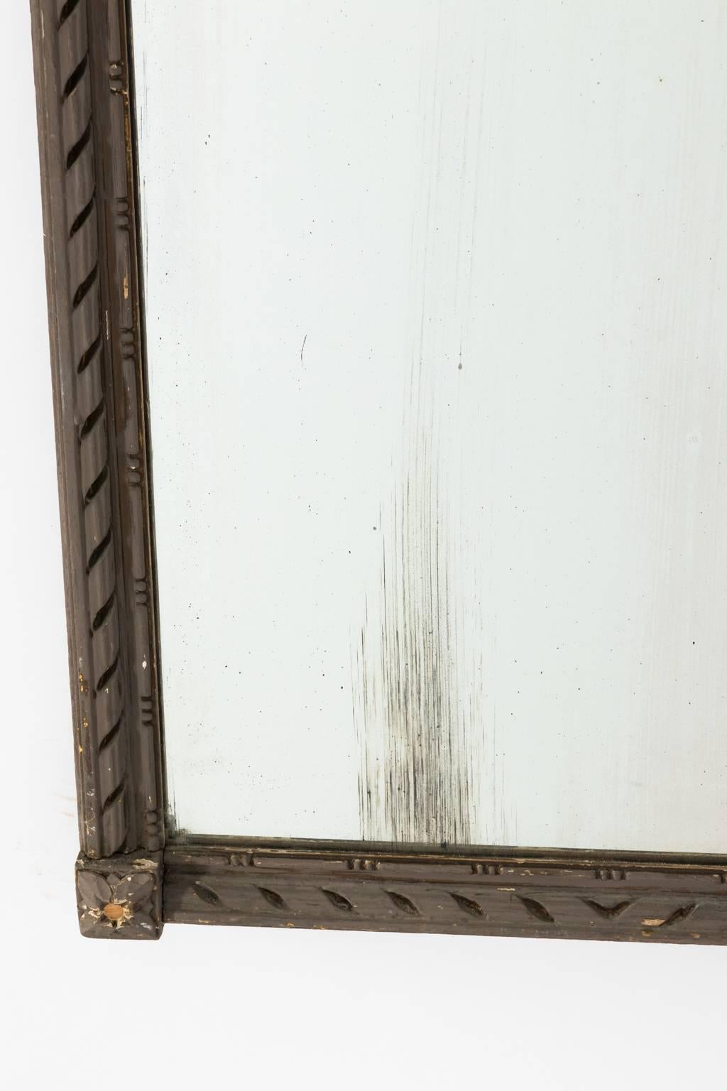 Wood 18th Century French Mirror  For Sale