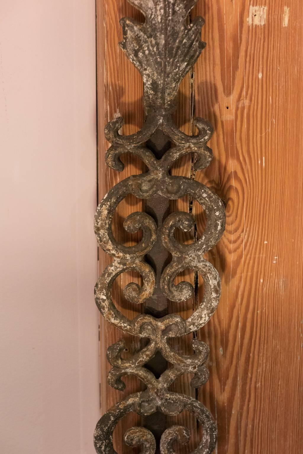 Pair of Wrought Iron Sconces 2