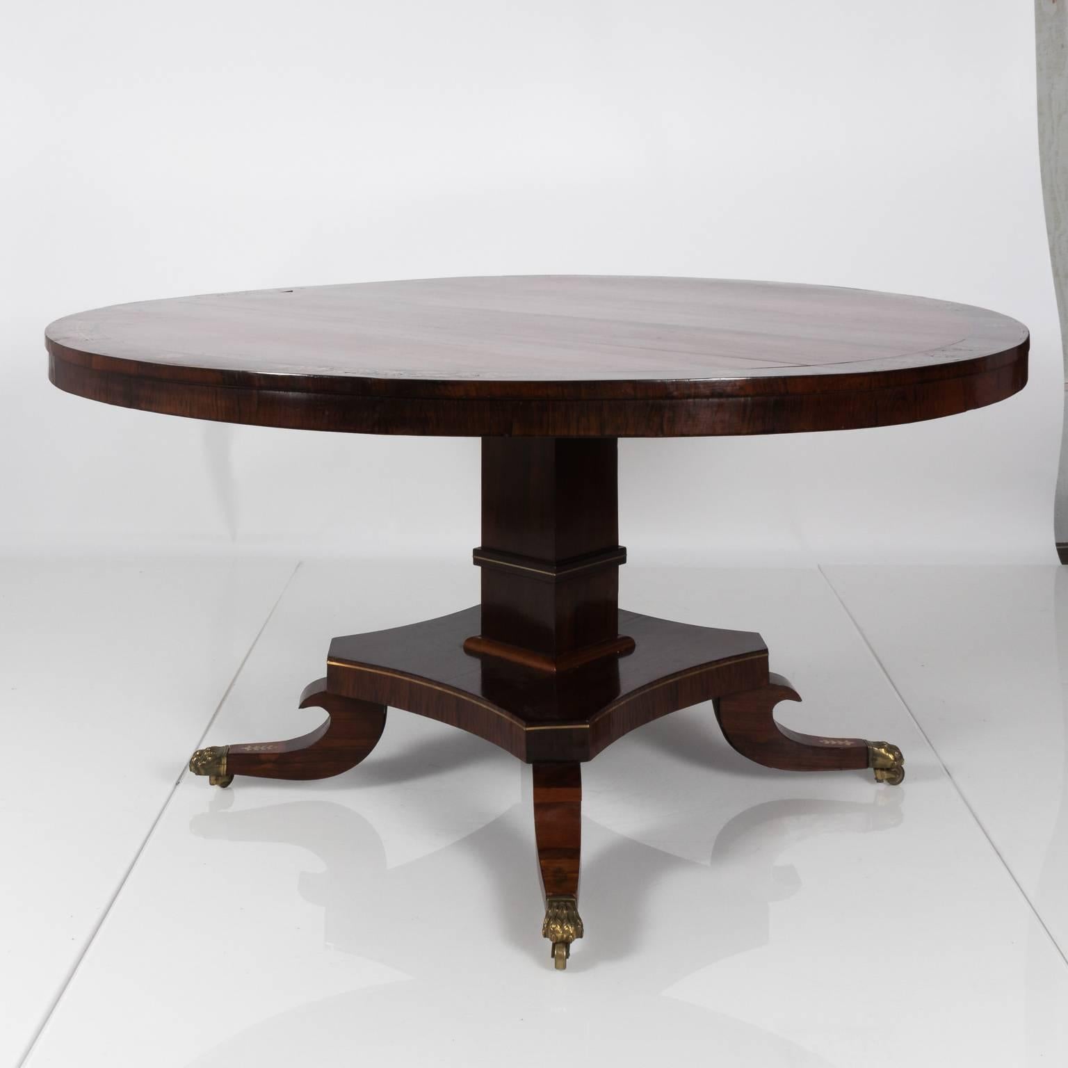 English Rosewood Centre Table 2