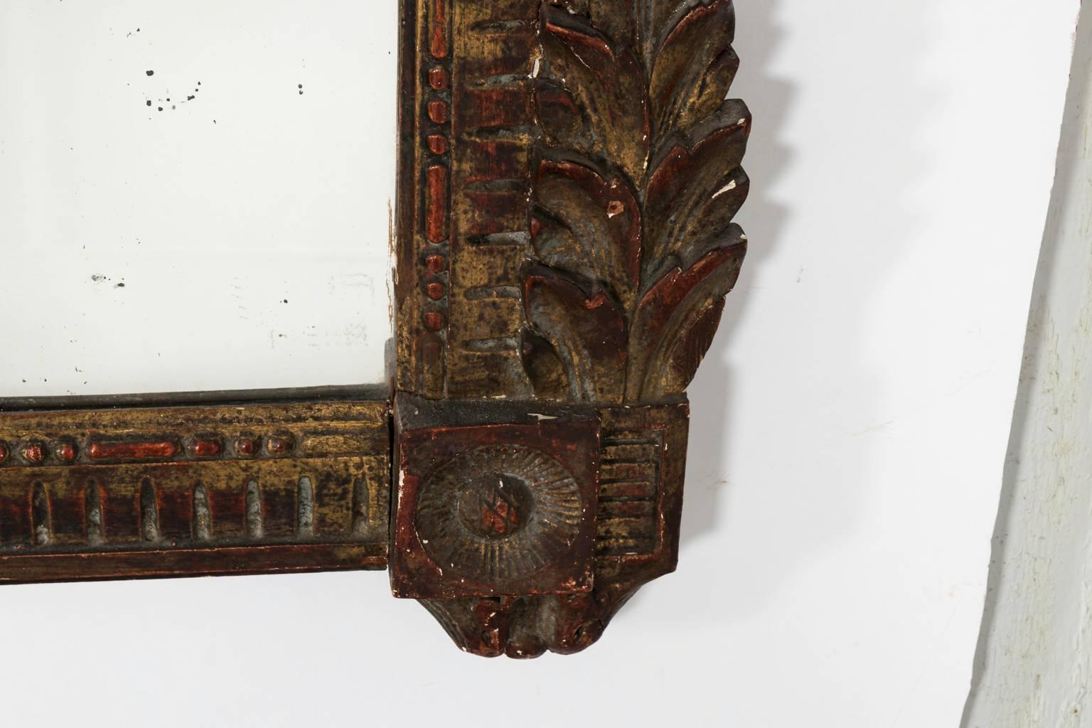 Wood Early 19th Century French Mirror