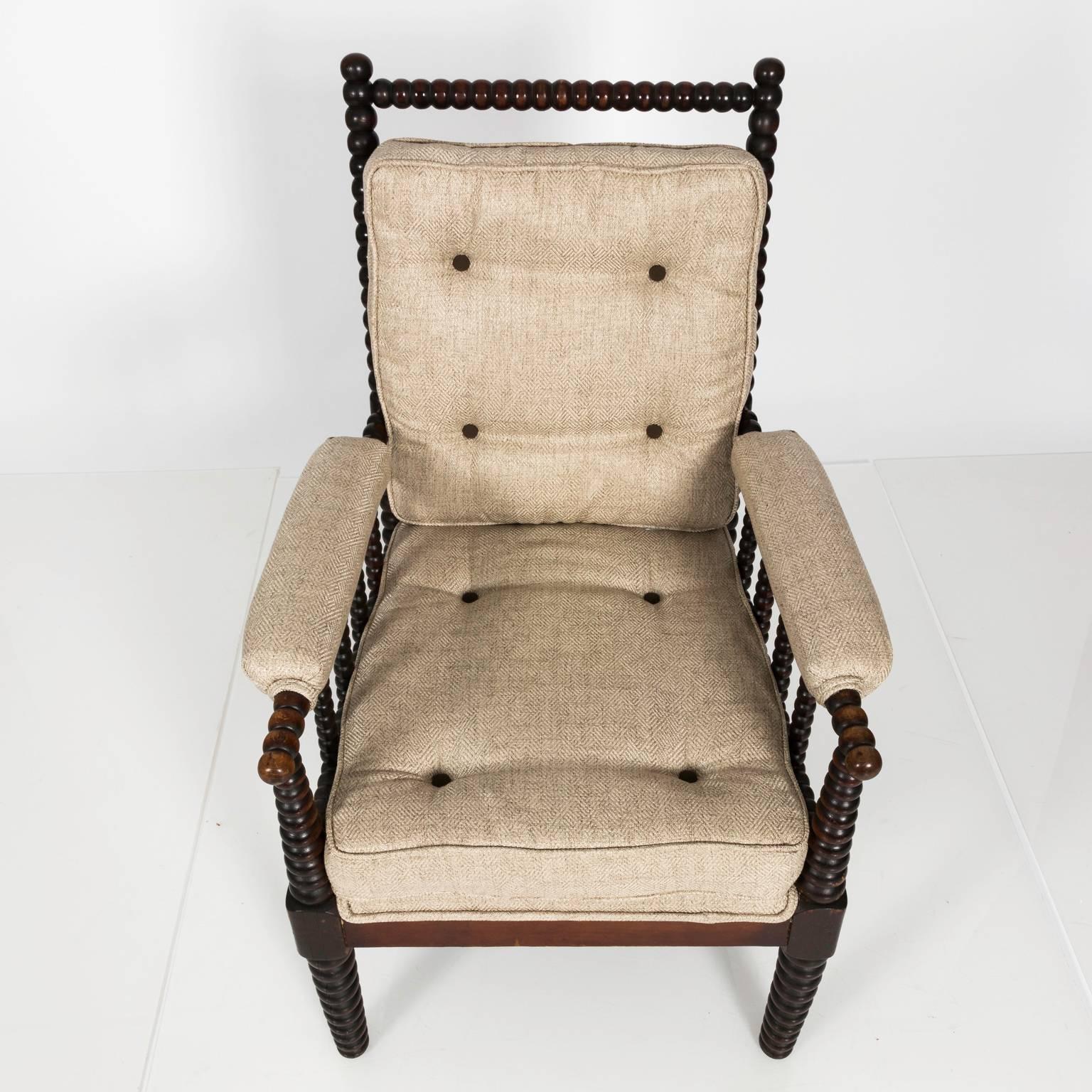 English Mahogany Bobbin Chair 3