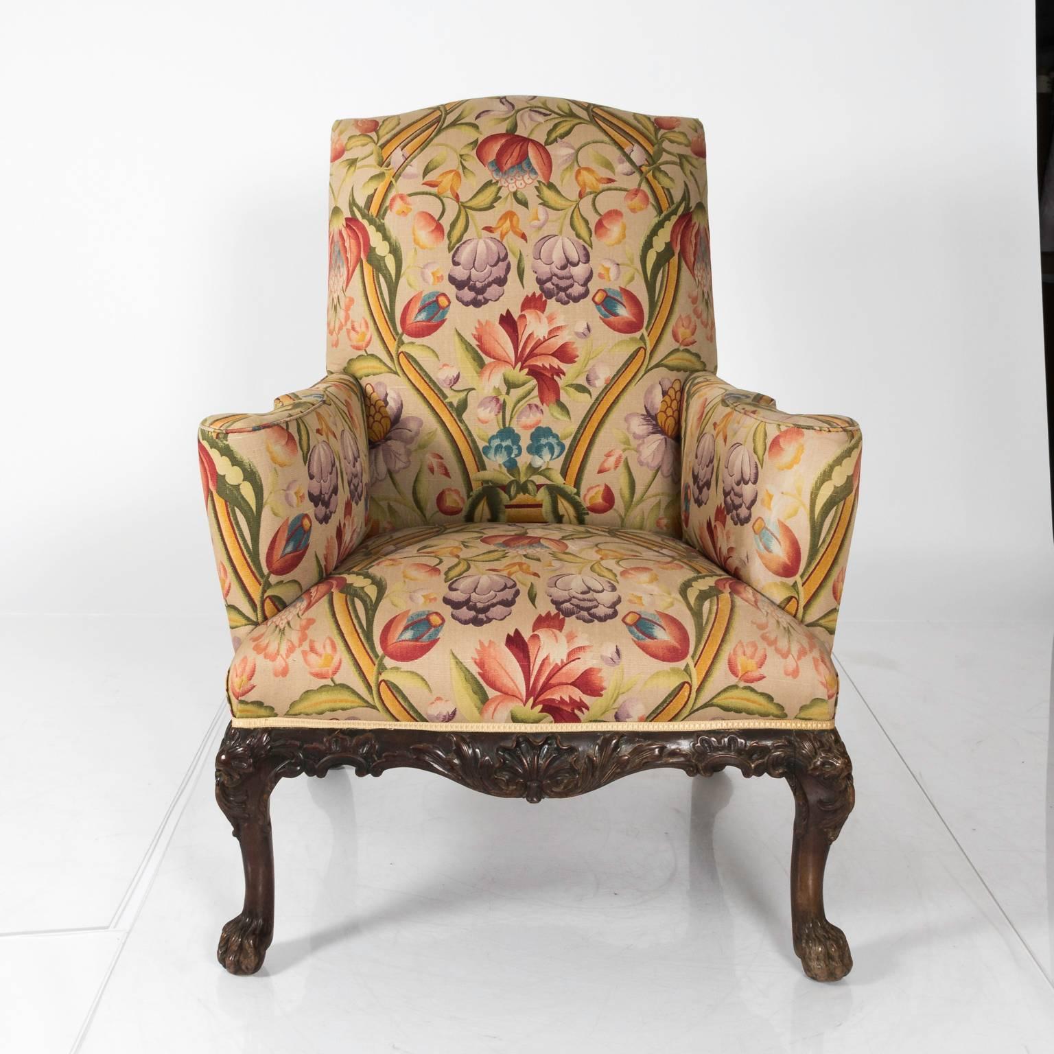 Late 19th Century Chippendale Style Arm Chair 1