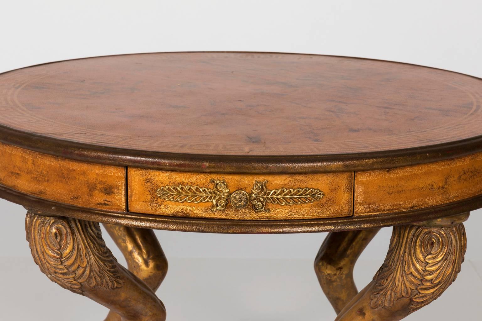 Brass Empire Style Centre Table, circa 1920s