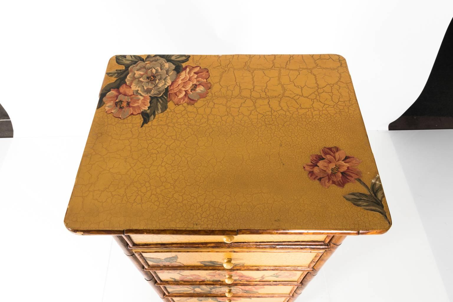 Wood Painted Lingerie Chest, circa 1940