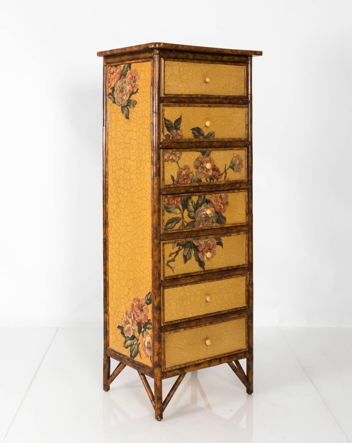 Painted Lingerie Chest, circa 1940 2