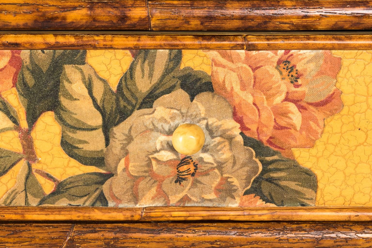 Chinoiserie Painted Lingerie Chest, circa 1940