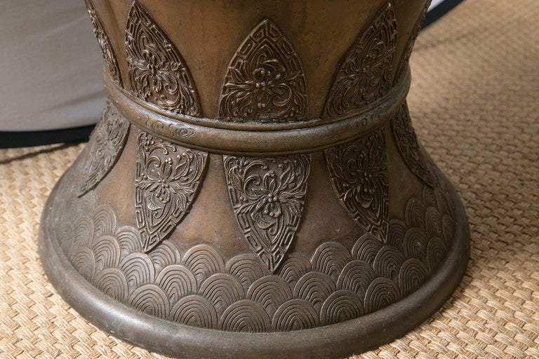 Japanese Bronze Large Vase 2