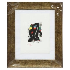 Joan Miró, « La Mélodie Acide », 1983, lithographie en couleur en édition limitée, n° 153/300